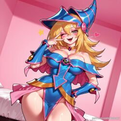 dark magician girl from yu-gi-oh! by balecxi