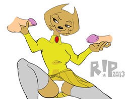 2013 anthro balls breasts brown_eyes canine disembodied_penis erection female handjob hotel_transylvania human_on_anthro male male_human/female_anthro male_on_anthro panties penis r!p sex smile straight underwear unseen_male_face wanda_werewolf werewolf wolf