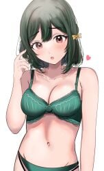 1girls arm_up bare_arms bare_belly bare_chest bare_hands bare_hips bare_midriff bare_navel bare_shoulders bare_skin belly belly_button blush blush_face blush_lines blushed_face blushing_at_viewer blushing_face blushing_female bra breasts busty busty_female busty_girl busty_teen cleavage collarbone dot_nose elbows embarrassed embarrassed_exposed_female embarrassed_expression embarrassed_female embarrassed_underwear_female exposed_arms exposed_belly exposed_chest exposed_hips exposed_midriff exposed_navel exposed_shoulders exposed_skin fair_skin female female_focus female_naked female_only fingers frilled_bra frilled_underwear green_bra green_hair green_hair_female green_panties green_underwear hair_between_eyes hair_ribbon hair_tie half_naked half_nude hand_up high_resolution high_school_student highres lean_body lean_figure light-skined_female light-skinned light-skinned_female light_skin light_skin_female light_skinned light_skinned_female long_hair looking_at_viewer love_live! love_live!_nijigasaki_high_school_idol_club medium_breasts midriff mifune_shioriko naked naked_female naked_woman narrow_waist navel nude nude_female nudity open_mouth panties parted_lips partially_naked petite petite_body petite_female petite_girl pink_eyes pink_eyes_female ribbon school_girl semi_nude shiny_breasts shiny_skin shoulders simple_background slender_body slender_waist slim_girl slim_waist smooth_skin solo standing sunya_(honorin-yuunibo) teen_girl teenage_girl teenager thin_waist tongue underwear underwear_only upper_body upper_teeth white_background yellow_hair_ribbon yellow_hair_tie yellow_ribbon