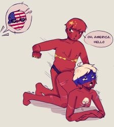 2boys american china_(countryhumans) chinese countryhumans crying cuntboy cuntboy_only doggy_style fucked_from_behind fucked_silly gay intersex male_only mastectomy_scar orgasm russia_(countryhumans) russian scars united_states_of_america_(countryhumans) walked_in_on