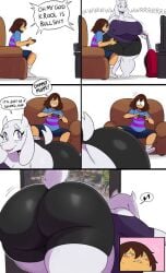 angry ass big_ass frisk sssonic2 toriel undertale video_game