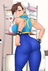 chinese chinese_female chun-li chun-li_(street_fighter_alpha) female flytrapxx street_fighter tagme thick_thighs