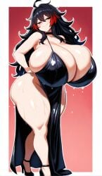 1girls ai_assisted ai_generated amber_eyes big_ass big_breasts black_hair breasts breasts_bigger_than_head curvaceous curves curvy curvy_body curvy_female curvy_figure curvy_hips dominant_female enormous_breasts ftggtgg gigantic_breasts huge_ass huge_breasts hyper_breasts large_ass large_breasts massive_breasts red_hair request requested seducing seductive seductive_eyes seductive_look seductive_pose seductive_smile solo solo_female solo_focus sorceress_sophia tail thick_ass thick_thighs two_tone_hair villain villainess