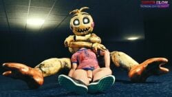 3d anal animated animatronic big_ass big_breasts cowgirl_position crab_walk_position cum cum_drip cum_in_pussy cum_inside death dirty doggy_style femdom five_nights_at_freddy's furry human_on_robot implied_death killed male_death moaning monster_girl nightmare_waifu reverse_rape robot sex size_difference sound straight super_elon tagme toy_chica_(fnaf) vaginal vaginal_penetration video