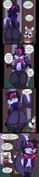 absurd_res anthro ascot ass ass_in_face big_breasts big_butt bottomwear bottomwear_down bound breasts butt_in_face butt_sniffing clothed clothing comic curvy_figure dominant dominant_female duo english_text facesitting female forced forest gloves handwear hashidoodle hi_res huge_butt indigo_park interrogation larger_female long_image male male/female mammal mephitid nonbinary_(lore) panties panties_down pants pants_down panty_lines partially_clothed plant presenting presenting_hindquarters procyonid purple_body purple_eyes raccoon rambley_raccoon rodent rope salem_the_skunk shrub sitting_on_another size_difference skunk skunk_tail smaller_male smelly smelly_butt sniffing spiral spiral_eyes stinkface stripes submissive submissive_male tall_image text thick_thighs torn_clothing torture tree underwear underwear_down voluptuous wide_hips yellow_eyes