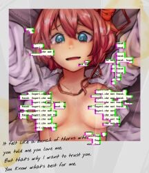 sayori (doki doki literature club) from doki doki literature club by makomagk