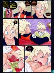 comic comic_page dragon_ball dragon_ball_z gay gohan goku goten male page_1 page_number son_gohan son_goku son_goten spanish_text tagme vegeta