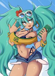 brazilian miku from vocaloid by lucyfercomic
