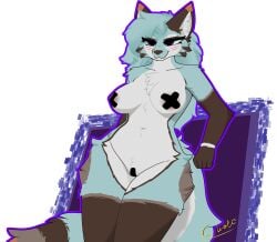16:9 2_ears 4k alpha_channel ammy_(cynically_wolf) anthro big_tail black_clothing black_underwear blue_body blue_fur blue_hair breasts canid canine canis cheek_markings cheek_tuft clothing colored_eyes crotch_tuft cynically_wolf eyelashes facial_markings facial_tuft feet female fluffy fluffy_nipples fluffy_tail fluffy_thighs fur fur_markings genitals hair head_markings hi_res humanoid leaning leaning_backward leaning_on_object long_hair long_tail looking_away mammal markings medium_breasts multicolored_body multicolored_ears multicolored_eyes multicolored_fur multicolored_tail narrowed_eyes navel nude pasties pattern_clothing presenting purple_eyes simple_background solo striped_body striped_clothing striped_fur stripes tail thick_eyelashes thick_thighs transparent_background tuft underwear white_body white_fur widescreen wolf