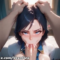 ai_generated big_penis bioshock bioshock_infinite cum cum_inside elizabeth_comstock hi_res high_resolution highres huge_cock kim_possible light-skinned_female light-skinned_male penis vexnflex watermark