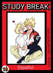 comic comic_page dragon_ball dragon_ball_z gay gohan goku goten male son_gohan son_goku spanish_text tagme