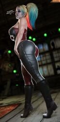 1girls 3d ass batman_(series) big_ass big_breasts breasts bust busty curvaceous curvy curvy_figure dc dc_comics female female_focus harley_quinn harley_quinn_(injustice) hips hourglass_figure huge_ass huge_breasts injustice_2 large_ass large_breasts legs light-skinned_female light_skin mature mature_female slim_waist smitty34 solo thick thick_hips thick_legs thick_thighs thighs top_heavy voluptuous waist wide_hips