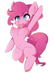 blue_eyes breasts friendship_is_magic my_little_pony pink_hair pinkie_pie_(mlp) straight_hair urban-centre