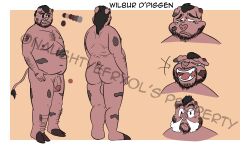 absurd_res anthro balls belly digital_media_(artwork) domestic_pig efryol fur genitals hair hi_res male male/male mammal navel nipples nude open_mouth overweight overweight_anthro overweight_male penis simple_background smile solo suid suina sus_(pig)