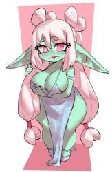 borvar cute goblin goblin_female green_skin tagme