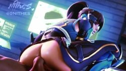 1boy 1boy1girl 1girls 3d 3d_animation amelie_lacroix anal anal_sex animated ass ass_focus blender captain_lacroix cowgirl_position female female_focus female_penetrated half-dressed light-skinned_male male male_penetrating male_penetrating_female nithes no_sound overwatch overwatch_2 pussy ripped_clothing ripped_pants tagme video widowmaker