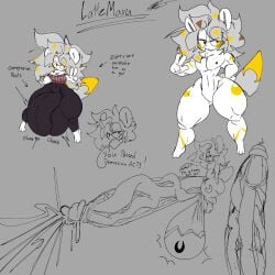 big_penis furry huge_cock hyper_penis lattemon lattemon_(character) penis tagme thick_thighs wide_hips