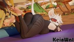 1female 1girls 3d 3d_(artwork) 3d_artwork 3d_model 3d_render anthro anthro_only beach big_ass big_breasts big_butt big_thighs breasts claws clothed clothed_female clothing digital_media_(artwork) female female female_focus female_only foot_fetish foot_focus fur furry furry_breasts furry_ears furry_female furry_only furry_tail glasses hi_res kein_wal looking_at_viewer looking_back looking_back_at_viewer mammal officer_flint_(foretbwat) partially_clothed police police_officer police_uniform policewoman rat rat_ears rat_girl rat_tail sand smile smile_at_viewer smiley_face teeth teeth_showing teeth_visible white_body white_fur white_hair white_skin