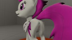 2013 3d animal_ears cutie_mark dubhoofz equine female friendship_is_magic hair horse my_little_pony nude open_mouth original pony purple_eyes purple_hair smile solo wings