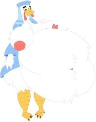 absurd_res after_vore alpha_channel anthro anthro_pred areola areola_outline ass avian avian_caruncle avian_feet avian_legs avian_pred belly belly_tuft big_belly big_breasts big_butt biped bird bird_legs bloated blue_clothing breast_expansion breast_grab breast_tuft breasts bulge butt_expansion butt_tuft chest_tuft chicken clothing dewlap_(anatomy) digestion disney expansion fat_rolls fatal_vore feather_tuft feathers female female_pred galliform gallus_(genus) hand_on_breast hand_on_own_breast hat headgear headwear hi_res lady_kluck leg_tuft mandro22 navel navel_outline navel_tuft nipples obese obese_anthro obese_female overweight overweight_anthro overweight_female phasianid png_file robe robe_only robin_hood_(disney) satisfaction satisfied satisfied_look simple_background solo stomach_bulge story story_in_description text thick_thighs transparent_background tuft veil vore wardrobe_malfunction wattle winged_arms wings