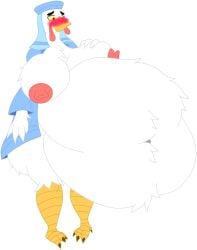 absurd_res after_vore alpha_channel anthro anthro_pred areola areola_outline ass avian avian_caruncle avian_feet avian_legs avian_pred belly belly_tuft big_belly big_breasts big_butt biped bird bird_legs bloated blue_clothing blush breast_expansion breast_grab breast_tuft breasts bulge butt_expansion butt_tuft chest_tuft chicken clothing dewlap_(anatomy) digestion disney expansion fat_rolls fatal_vore feather_tuft feathers female female_pred galliform gallus_(genus) hand_on_breast hand_on_own_breast hat headgear headwear hi_res lady_kluck leg_tuft mandro22 navel navel_outline navel_tuft nipples obese obese_anthro obese_female overweight overweight_anthro overweight_female phasianid png_file robe robe_only robin_hood_(disney) satisfaction satisfied satisfied_look simple_background solo stomach_bulge story story_in_description thick_thighs transparent_background tuft veil vore wardrobe_malfunction wattle winged_arms wings