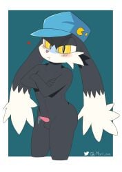 black_fur erection furry gay klonoa male_only micropenis small_penis tiny_penis