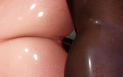 3d anal animated ass bishop_(artist) capcom censored chun-li dark-skinned_male dark_skin female human interracial male penis sex shiny shiny_skin straight street_fighter tagme