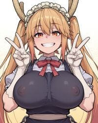 tohru (dragon maid) from kobayashi-san chi no maidragon by kinia