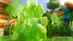 steve (minecraft) from minecraft by phantomony