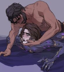 2boys 2d 2d_(artwork) anal anal_sex andromorph/male andromorph_dominated andromorph_penetrated arcane arcane_jayce arcane_viktor ass ass_focus beard bearded bigger_male bigger_penetrating_smaller blush bred bred_cuntboy breeding brown_hair closed_eyes commune cum cum_in_ass cum_in_pussy cuntboy cuntboy/male cuntboy_focus cute cute_face dark-skinned_male dark_hair dark_skin dialogue digital_media_(artwork) disabled_male doggy_style doggy_style_position dripping_cum dripping_wet exposed_ass face feet fucking_good_and_hard gay gay_male gay_sex gurugurumeganeo hand_on_arm hand_on_face hand_on_head hands holding house hugging humping intersex jayce jayce_talis jayvik league_of_legends legs light-skinned_male looking_pleasured loving_couple loving_it loving_sex lube male male/male male_focus male_only moaning moaning_in_pleasure mole muscular muscular_male naked_male pale_skin partially_clothed partially_clothed_male penis praise prone prone_bone prone_position purple_body purple_skin romantic_couple sex size_difference skinny_male smaller_male smaller_penetrated soft sweet tan_skin thighs trans_male trans_man twink vaginal_penetration vaginal_sex viktor_(league_of_legends) yaoi
