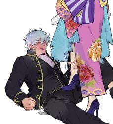 gintoki sakata from gintama by saltysleep