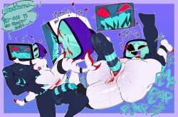 haru (masochistfox) from hazbin hotel by bileshroom