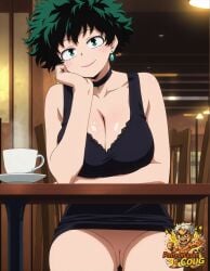 izuku midoriya from boku no hero academia by coug