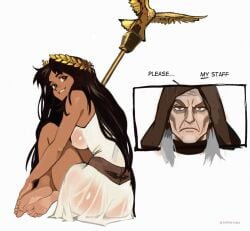 god-emperor of mankind from warhammer (franchise) by peppertama