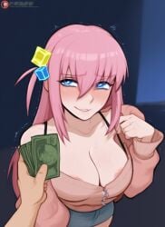 gotou hitori from bocchi the rock! by pixel dream gen