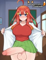 nakano itsuki from go-toubun no hanayome by foxenpai