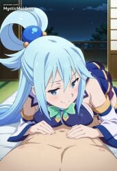aqua (konosuba) from kono subarashii sekai ni shukufuku wo! by mystic maidens