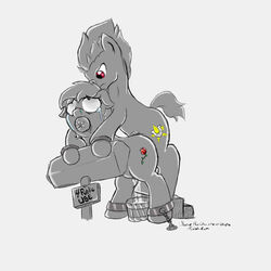 alazak equine female horse my_little_pony original_character pony rape restrained simple_background