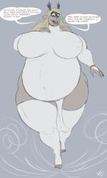 noelle holiday from deltarune by darkartist