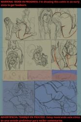 ahri ahri_(league_of_legends) comic futanari irelia_xan league_of_legends robert_dim_:^ spirit_blossom_ahri spirit_blossom_series vastaya work_in_progress