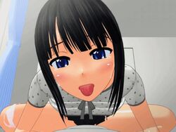 animated assertive cowgirl_position female happy_sex straddle