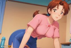 delia ketchum (pokemon) from pokemon by rule34lab