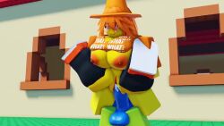 1boy 1girls 3d 3d_animation animated areolae ass balls becca_(stob_nsfw) big_ass big_breasts big_penis black_pants breasts clothed clothed_sex cock cone_hat cum cum_drip cum_dripping cum_dripping_out_of_pussy cum_in_pussy cum_inside cum_string cumming cumming_in_pussy cumming_inside female female_penetrated found_media glasses hair hat huge_breasts mahakirr34 male male/female male_penetrating male_penetrating_female naked_male nipples noob noob_(roblox) nude_male orange_glasses orange_hair orange_hat orange_shirt orange_shoes outside penis presenting presenting_pussy pussy reverse_stand_and_carry_position roblox roblox_avatar robloxian sex shoes shorter_than_30_seconds sound sound_effects standing standing_sex sweater thighhighs thighs vaginal_penetration video yellow_body yellow_skin