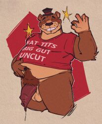 freddy (fnaf) from five nights at freddy's by ryonane