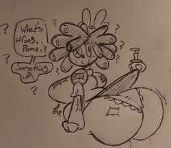 ragatha (the amazing digital circus) from the amazing digital circus by pixxyvoid