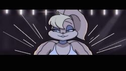 1girls alternate_version_available animated anthro ass ass_focus big_ass bottomless bubble_ass bubble_butt clapping_ass clapping_cheeks dendyart fat_ass female furry lola_bunny looney_tunes solo solo_female solo_focus twerking