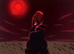 absurd_res animal_genitalia animal_penis anthro ass aurabutt balls big_balls big_breasts big_butt big_penis breasts demon eeveelution equine_genitalia equine_penis futa_only generation_2_pokemon genitals glowing glowing_eyes gynomorph hi_res horn huge_balls huge_butt huge_cock hybrid hyper hyper_balls hyper_genitalia hyper_penis intersex moon nintendo penis pokemon pokemon_(species) red_moon sharp_teeth sky smile smiling_at_viewer smirk smirking_at_viewer solo star starry_sky teeth umbreon zee_(aurabutt)