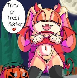 cream the rabbit from halloween by clubbin (artist)