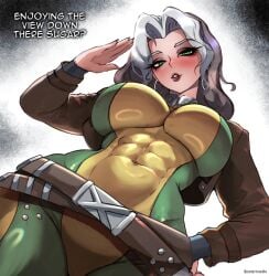 rogue (marvel rivals) from marvel by omniartstudio