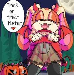 cream the rabbit from halloween by clubbin (artist)